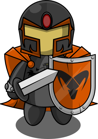 Free - Free Knight Clip Art (414x585)