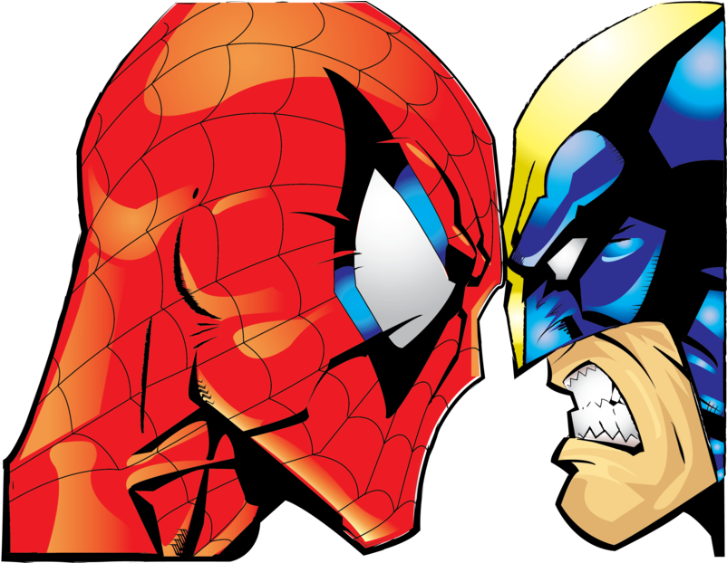 Spiderman Vs Wolverine By Eduardodekamaster - Spider-man (900x621)