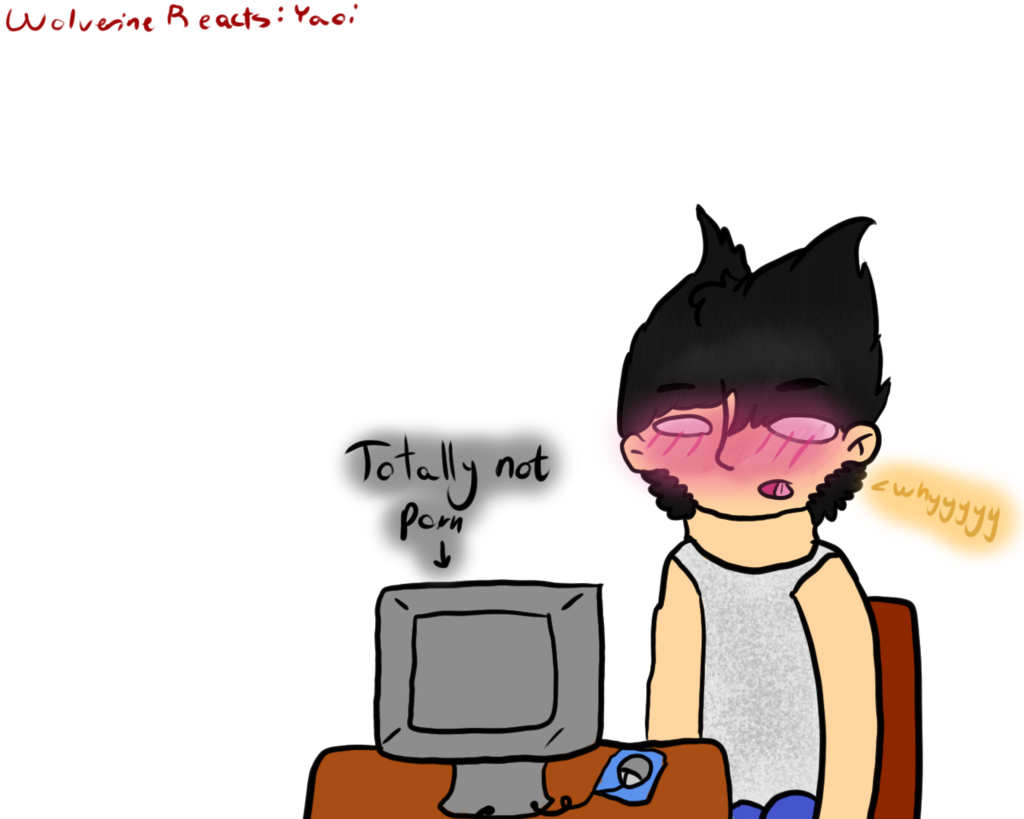 Wolverine Reacts - Cartoon (1024x819)