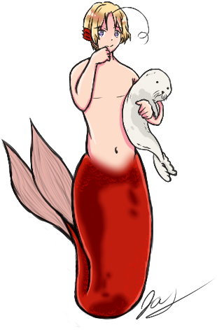 Mertalia Kid - Cartoon (350x500)