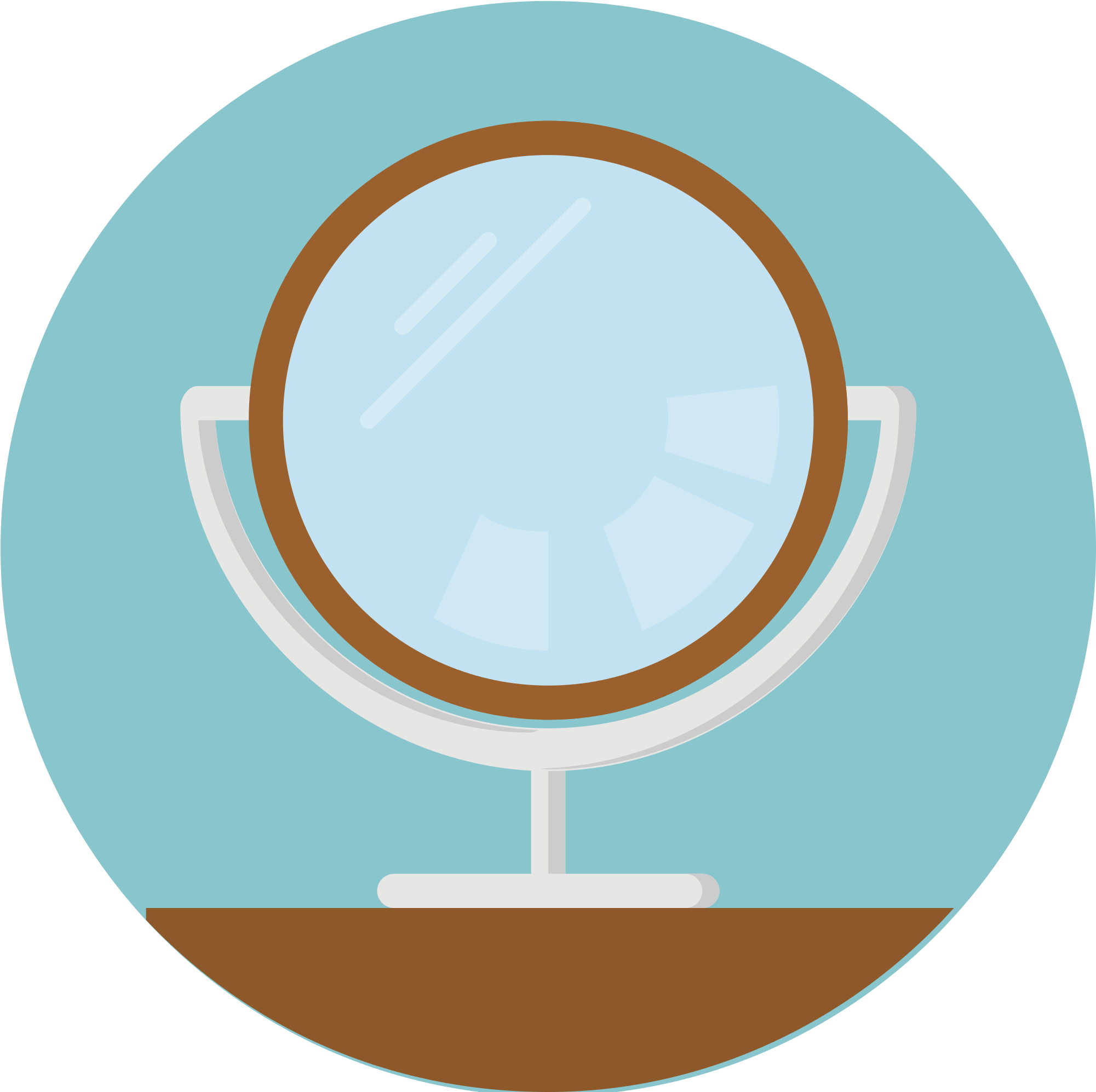 Mirror Flat Icon (2000x2000)