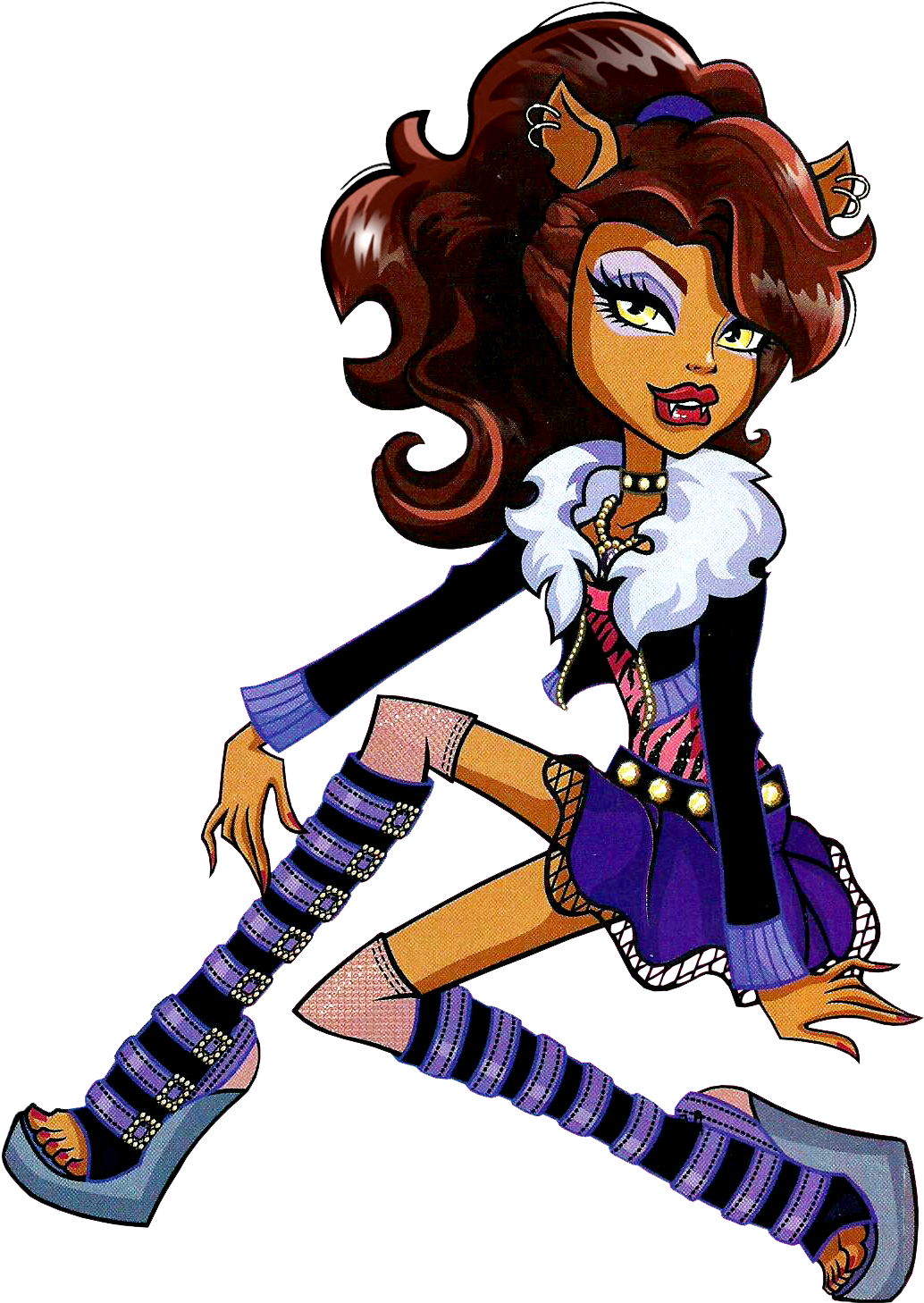 Clawdeen Wolf - - Cartoon (1054x1477)