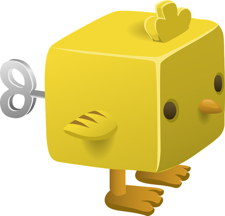 Free Vector Graphic - Wind Up Toy Transparent (750x720)