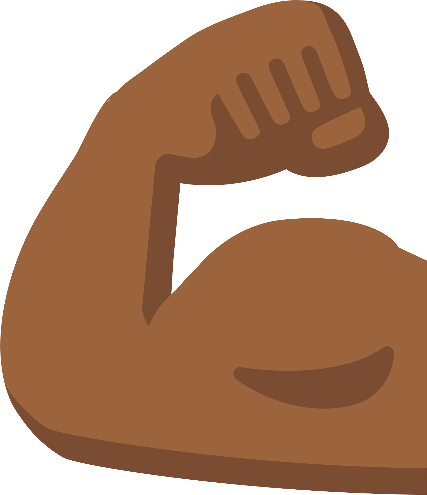 Open - Strong Emoji Transparent (2000x2000)