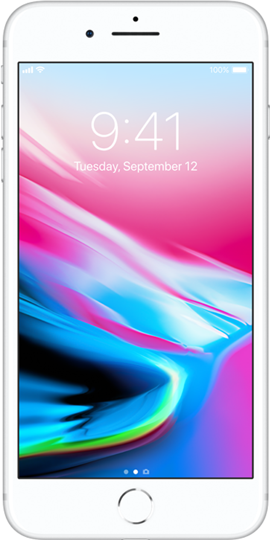 Apple Iphone 8 - Silver (1200x1200)