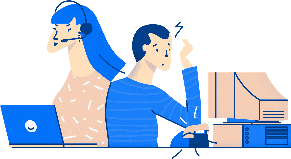 Customer Support Calls - Cartoon (1500x750)