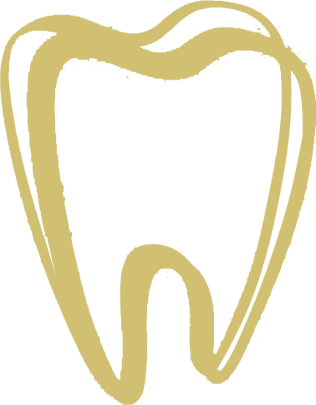 Gold - Dental Braces (316x405)