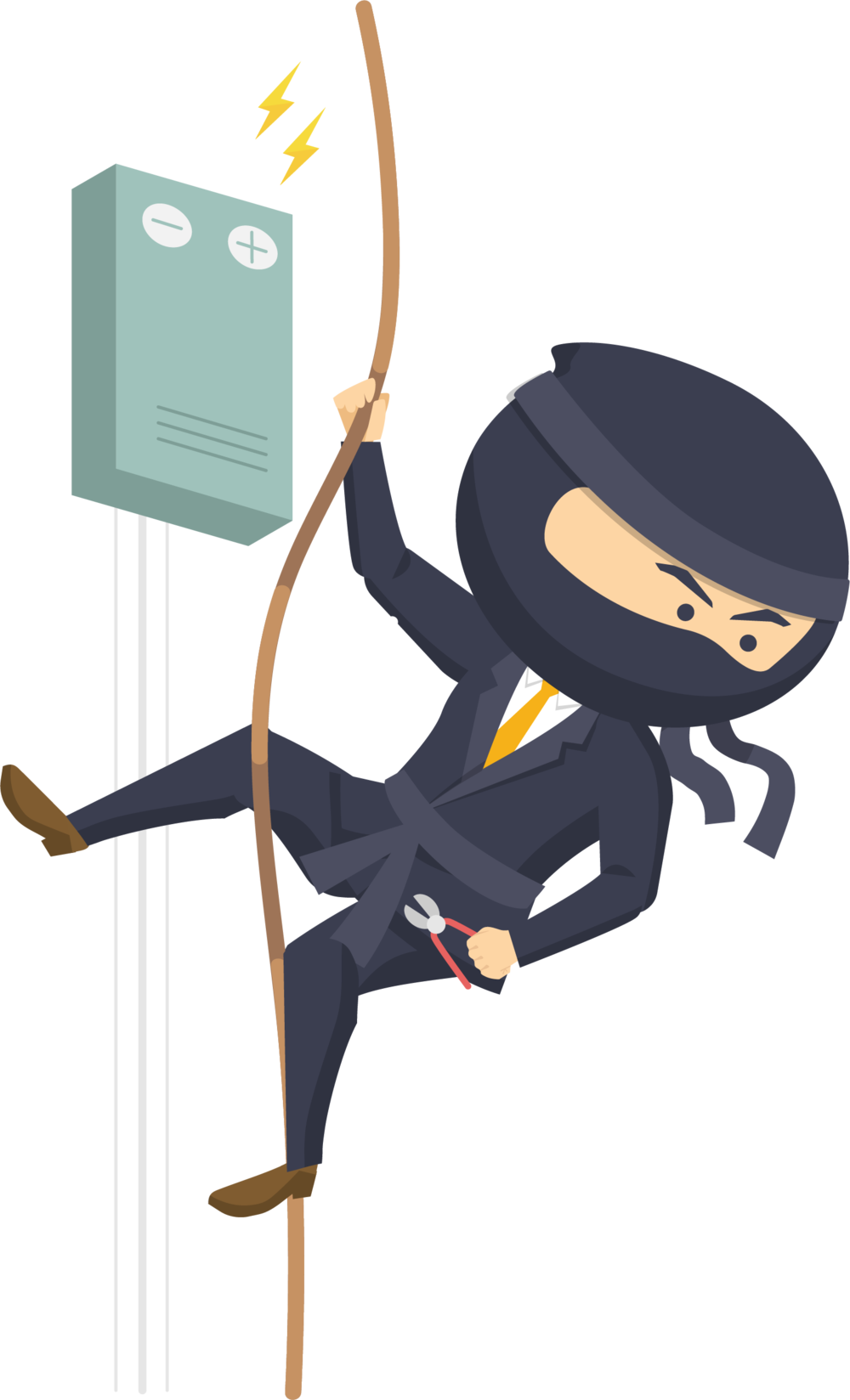 34 Electrician - Illustration (1000x1648)
