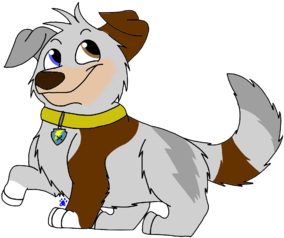 Present Generation Pup Bedagi - Dog Catches Something (380x380)
