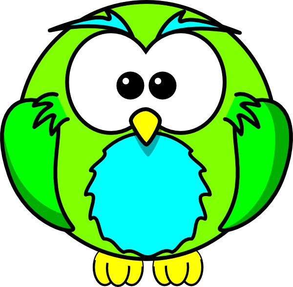 Owl Clip Art - Cartoon Owl (600x587)