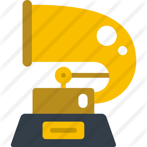 Grammy - Phonograph Cartoon (512x512)