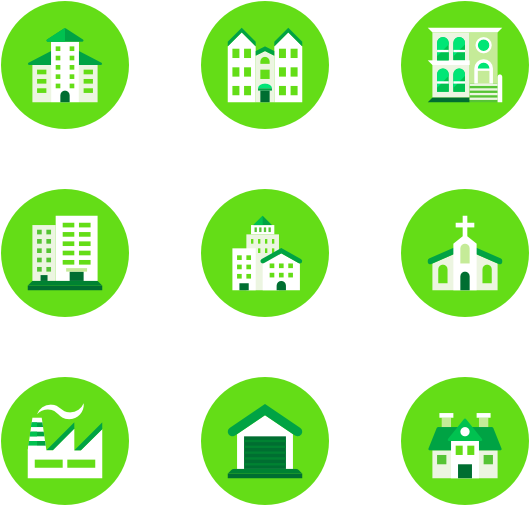 Buildings 32 Icons - Building (600x564)