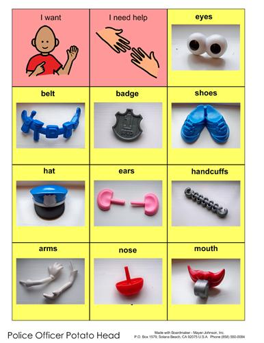 Autism Pcs Keyring Activity - I Want - Aba Visual Aid (386x500)