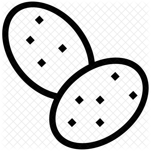 Potato Chips Icon - Potato (512x512)