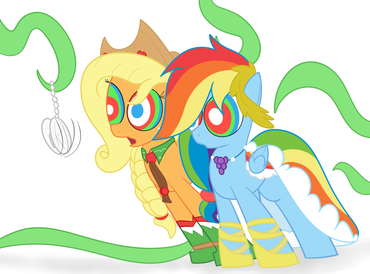 Mr-degration, Hypnosis, Rainbow Dash, Safe, Simple - Mlp Twilight Hypnotized (1280x950)