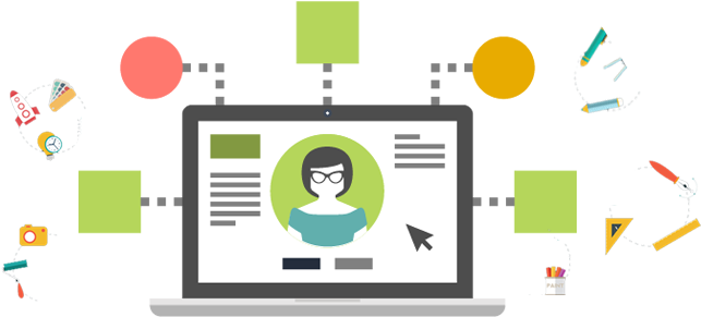 E-commerce App Development Company - User Experience Vector (708x300)