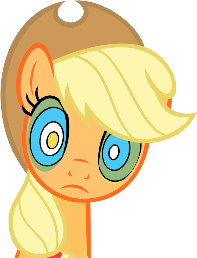 Applejack, Hypnosis, Hypnotized, Mind Control, Safe - Applejack (798x1024)