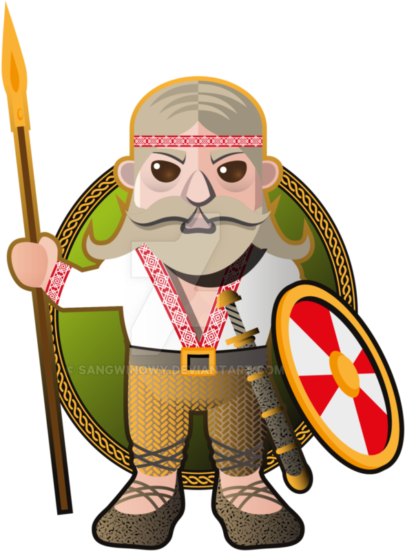 Slavic Warrior By Sangwinowy - Art (850x940)