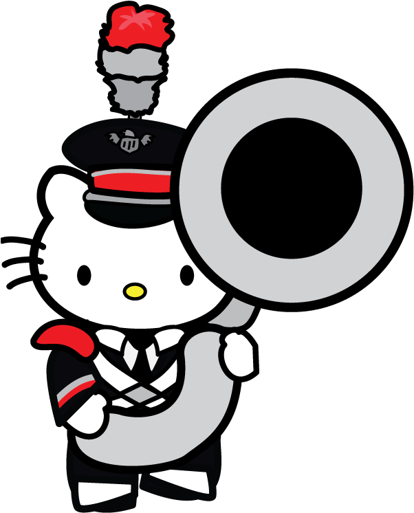 Tbdbitl Kitty By Milleniumocarina - Sousaphone (612x792)