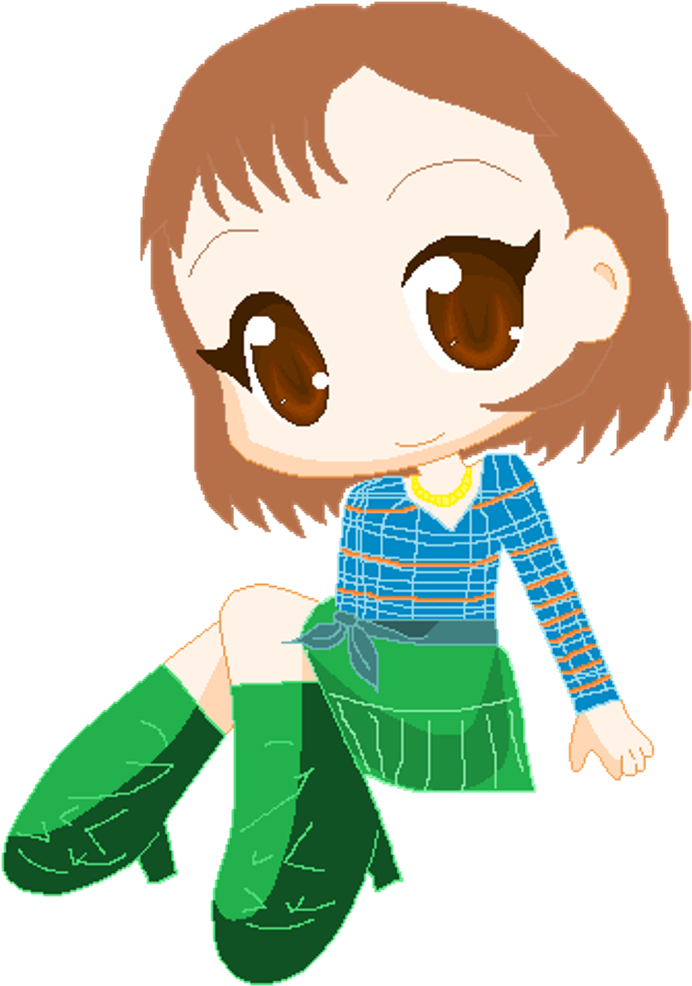 Chibi Peri Brown Is So Cute - Cartoon (710x1000)