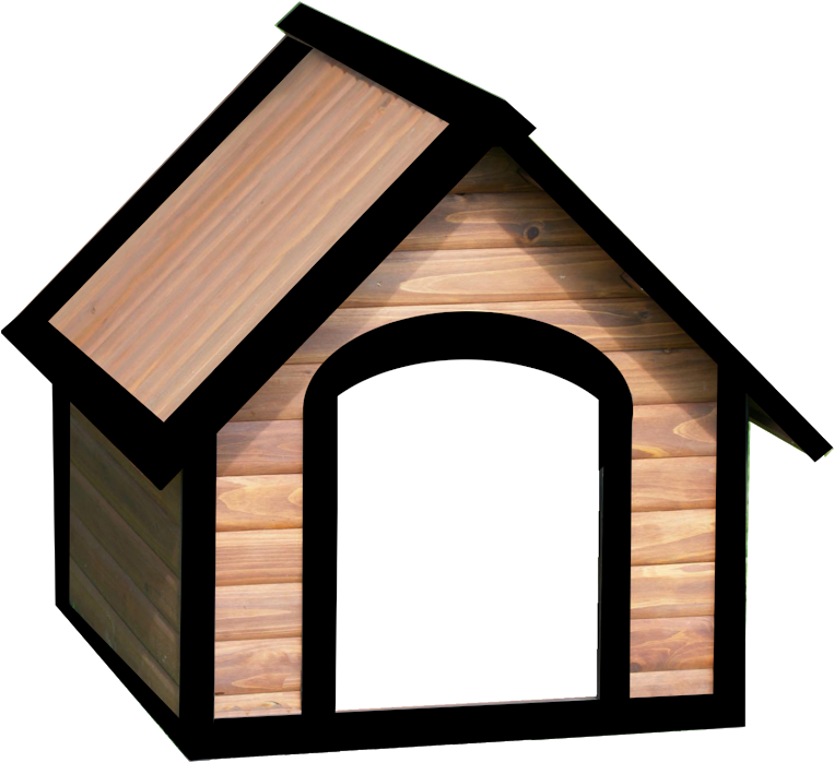 Dog In Dog House (800x800)