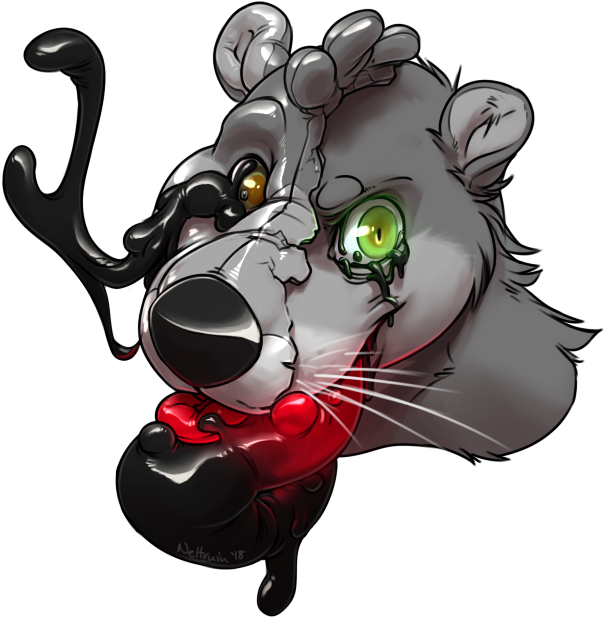 Split Personality - By Neltruin - Cartoon (700x700)