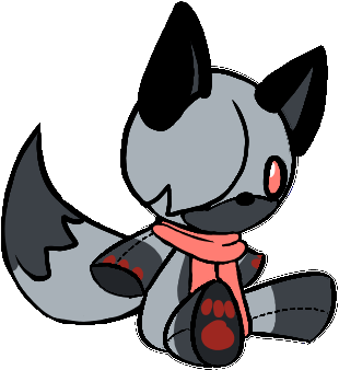 Maxwell Plush By Maxwellthesilverfox - Cartoon (400x400)