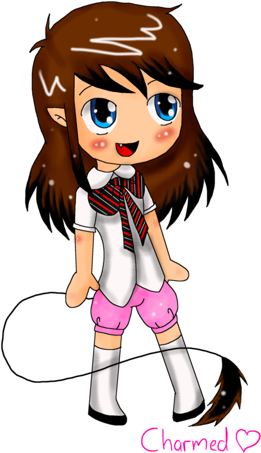 Tca Kim Chibi By Ch4rm3d On Deviantart - Cartoon (745x1072)