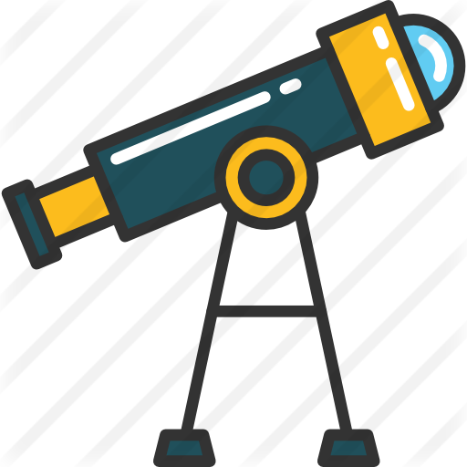 Telescope - Transparent Background Cartoon Telescope (512x512)