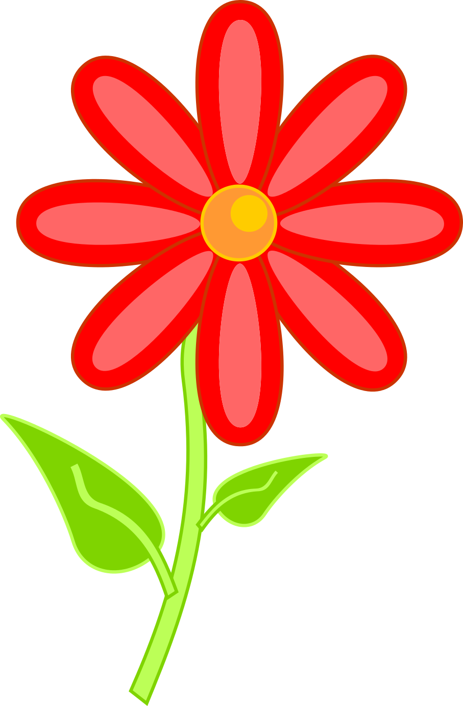 Flower - Flower Clipart Transparent Background (907x1383)