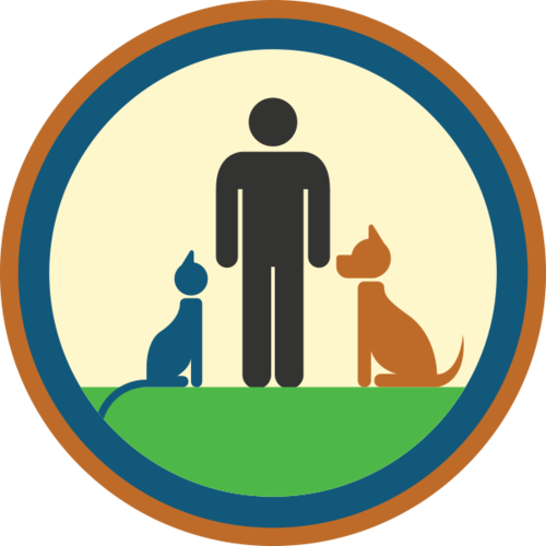 Pet Badge - Scouting (500x500)