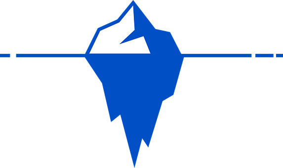 Iceberg Iceburg Ice Glacier Frozen Polar I - Surface And Deep Learning (573x340)