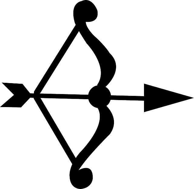 Bow And Arrow Icon (640x623)