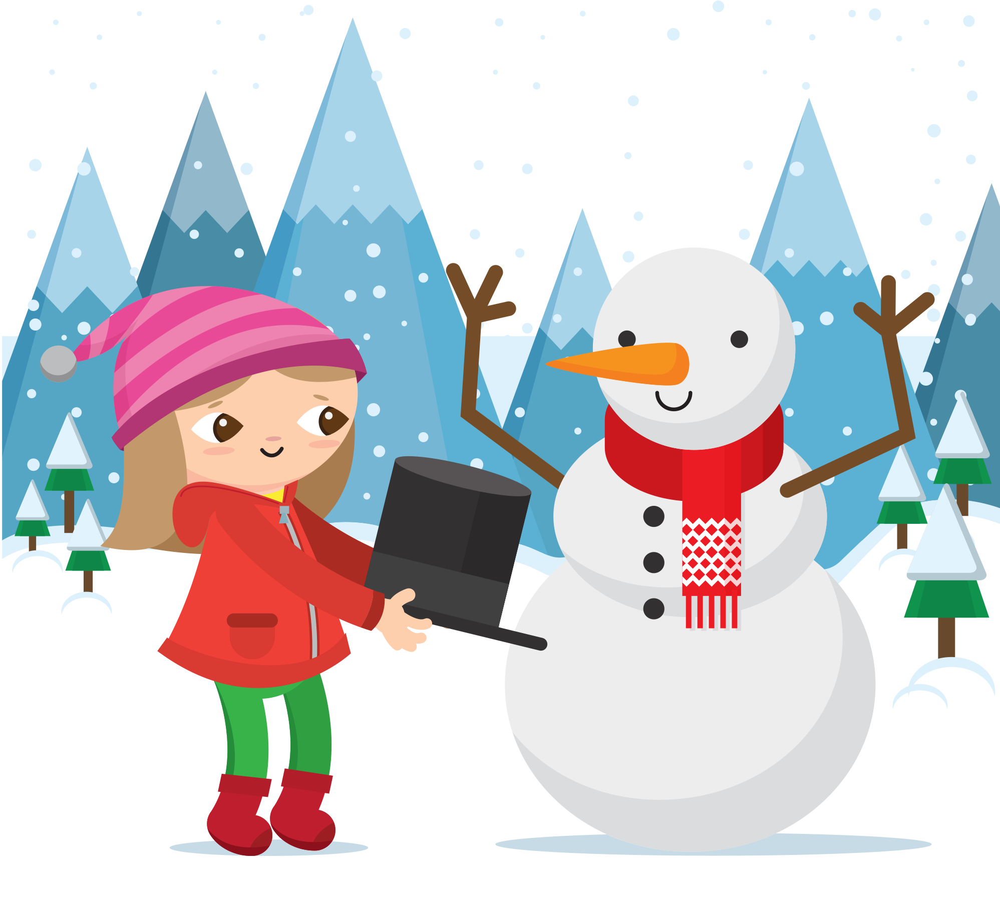 Devarc Mall Snowman Euclidean Vector Iceberg Snowworld - Devarc Mall Snowman Euclidean Vector Iceberg Snowworld (2000x2000)
