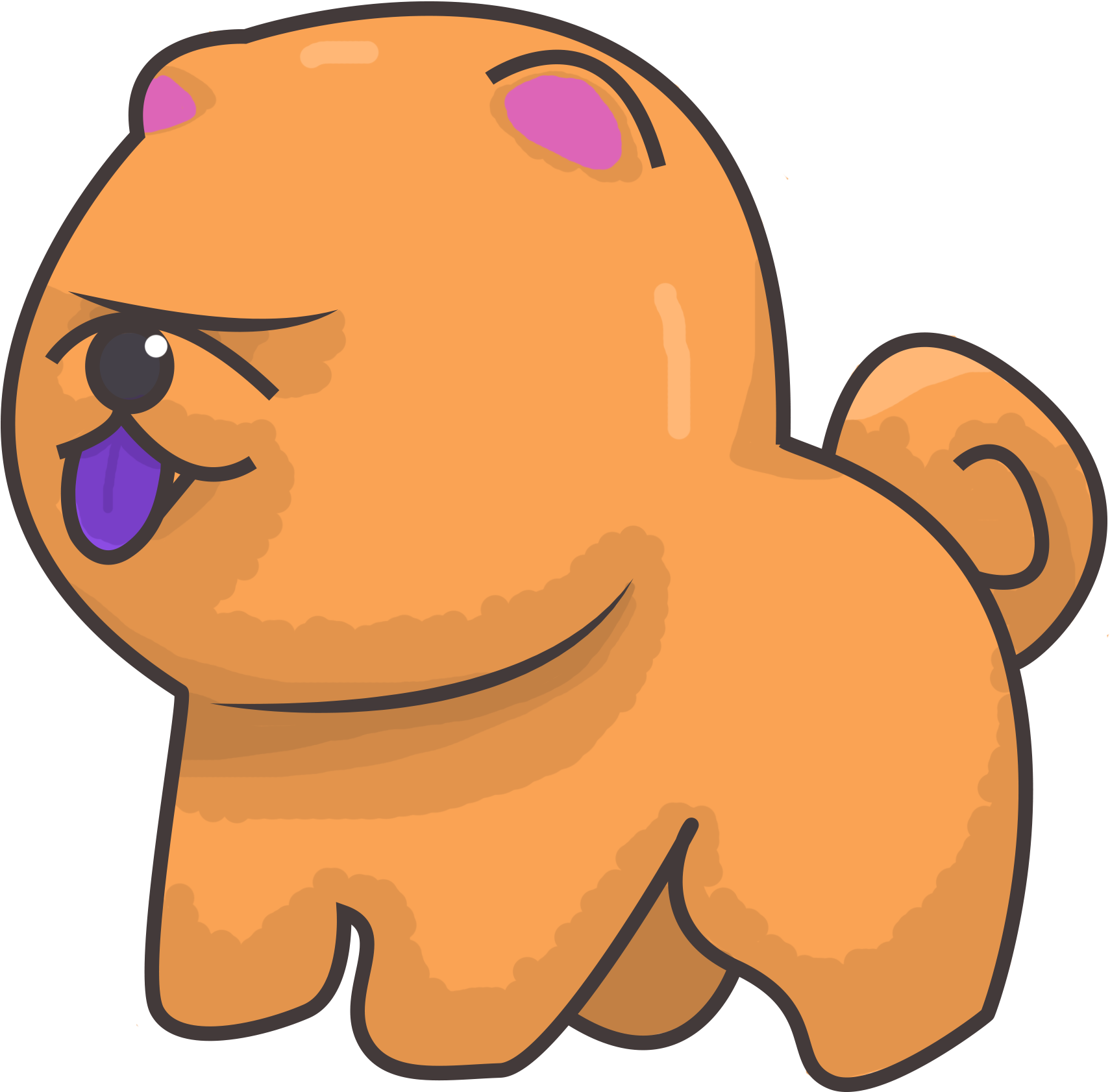 Chibi Chow Again - Cartoon (2480x3508)