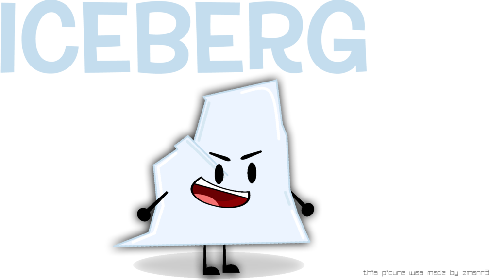 Iceberg By Zmanr3 - Cartoon (1024x576)