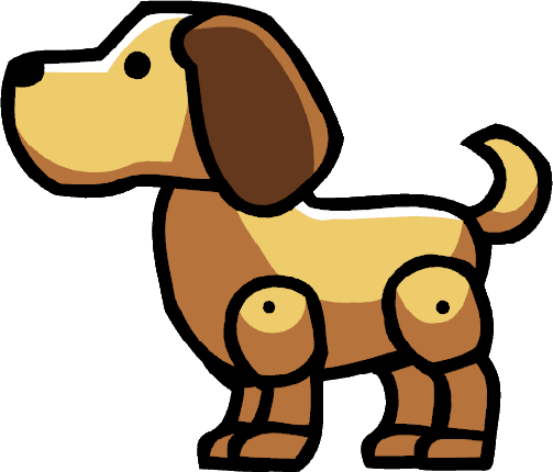 Dog - Scribblenauts Dog Png (503x430)