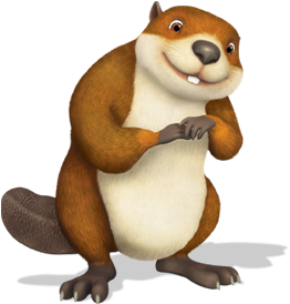 Beaver - Franklin And Friends (354x460)