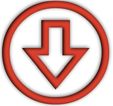 Red Arrow Down Image - Necktie (499x468)