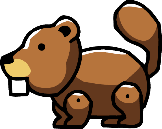 Scribblenauts Remix Scribblenauts Unlimited Beaver - Scribblenauts Rat (561x447)
