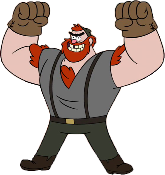 Daniel - Gravity Falls Manly Dan (561x596)