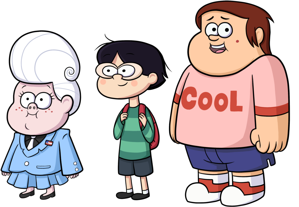 Gravity Falls Clipart Bill - Boy Mabel Pines (1024x738)