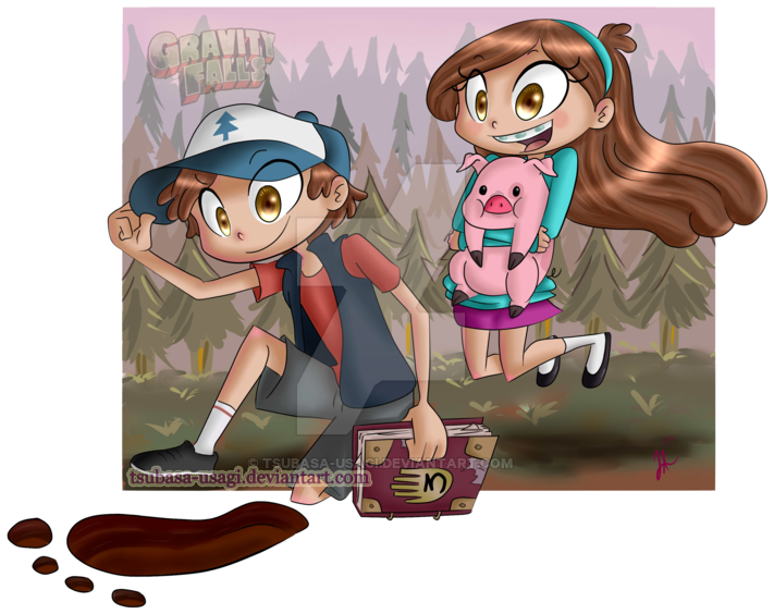 Gravity Falls By Tsubasa-usagi - Comics (800x667)