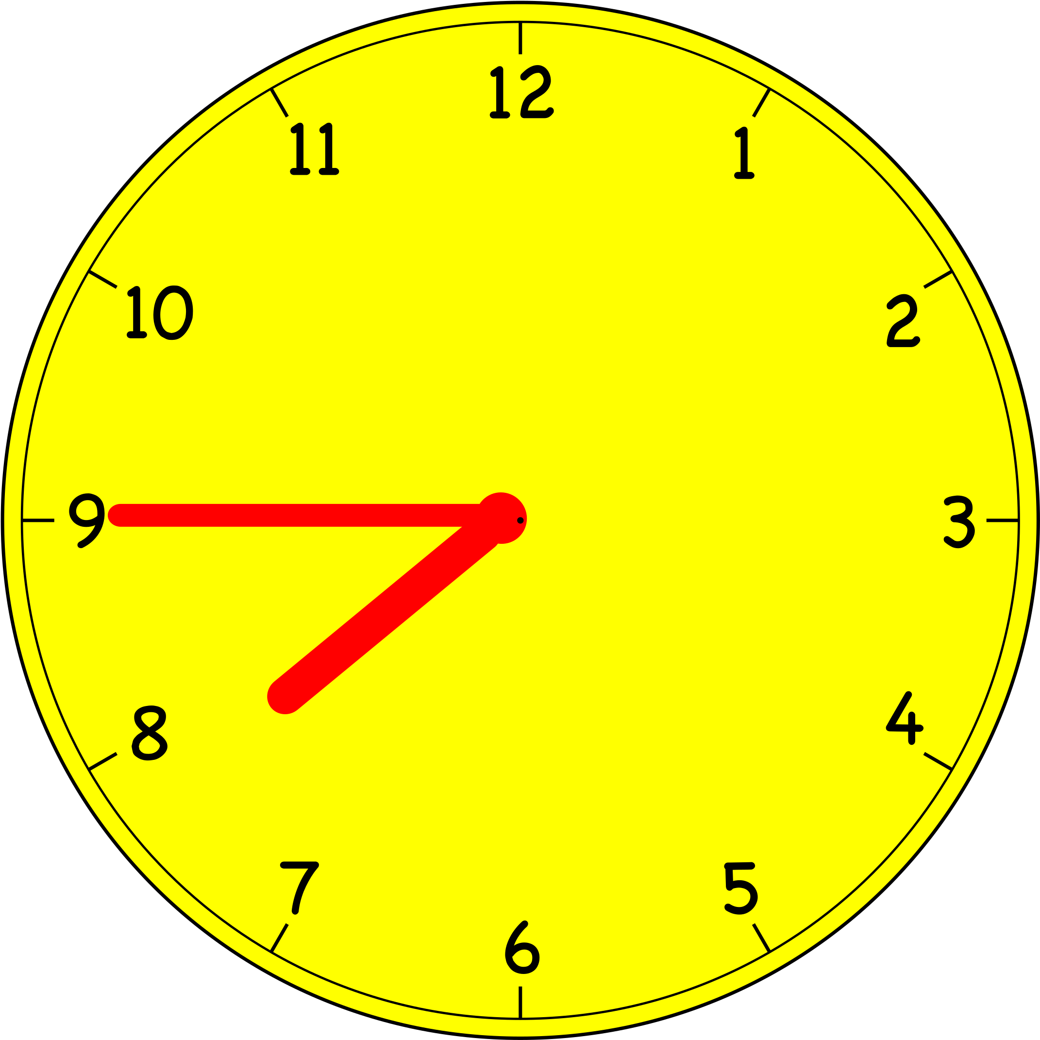Free Clock - Clock Clip Art (2400x2400)