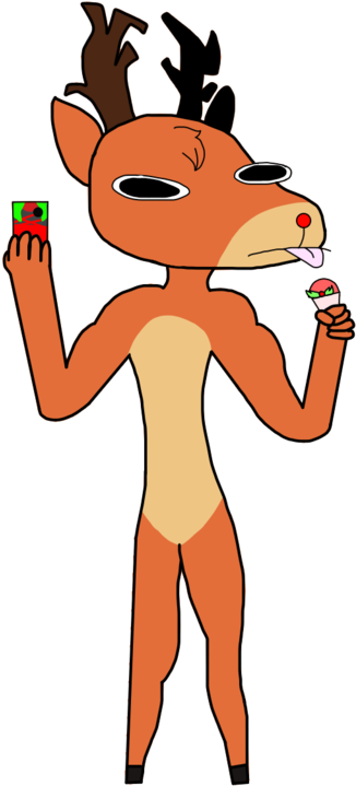 Rudolph The - Cartoon (1024x768)