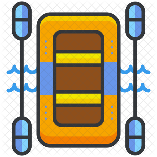 Rafting Icon - Lifeboat (512x512)