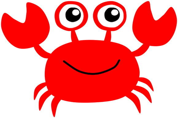 Crab Clipart (665x450)