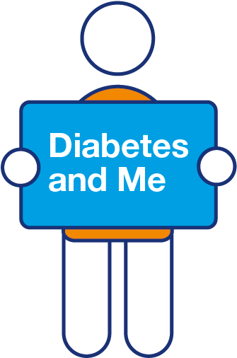 Diabetes And Me - Sign (494x627)