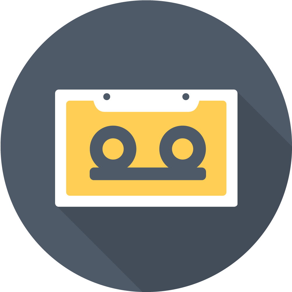 Cassette Icon - Cassette Icon (1024x1024)