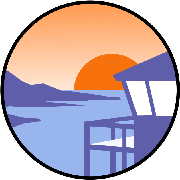 Sunset Logo Clip Art (663x639)